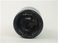 Lot 9 - An 18th century English glass wine bottle