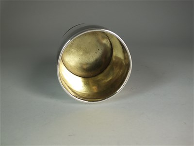 Lot 56 - A George III silver beaker