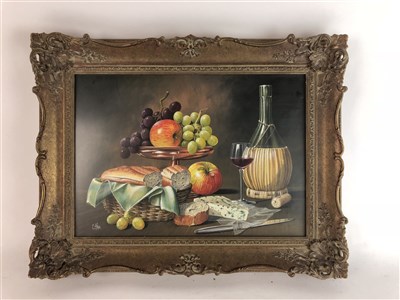 Lot 100 - C Hope (20th century), still life