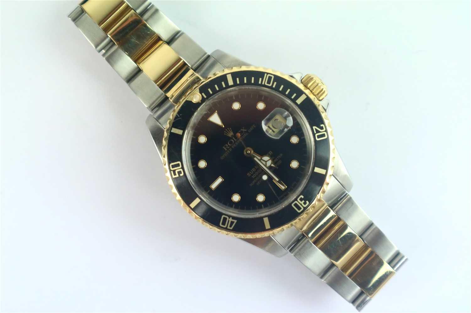 Lot 242 - A Gentleman's Rolex Submariner Wristwatch Ref. 16613
