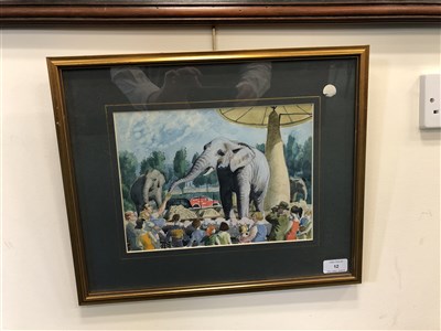 Lot 12 - Charles Frederick Tunnicliffe (1901 - 1979), Elephant