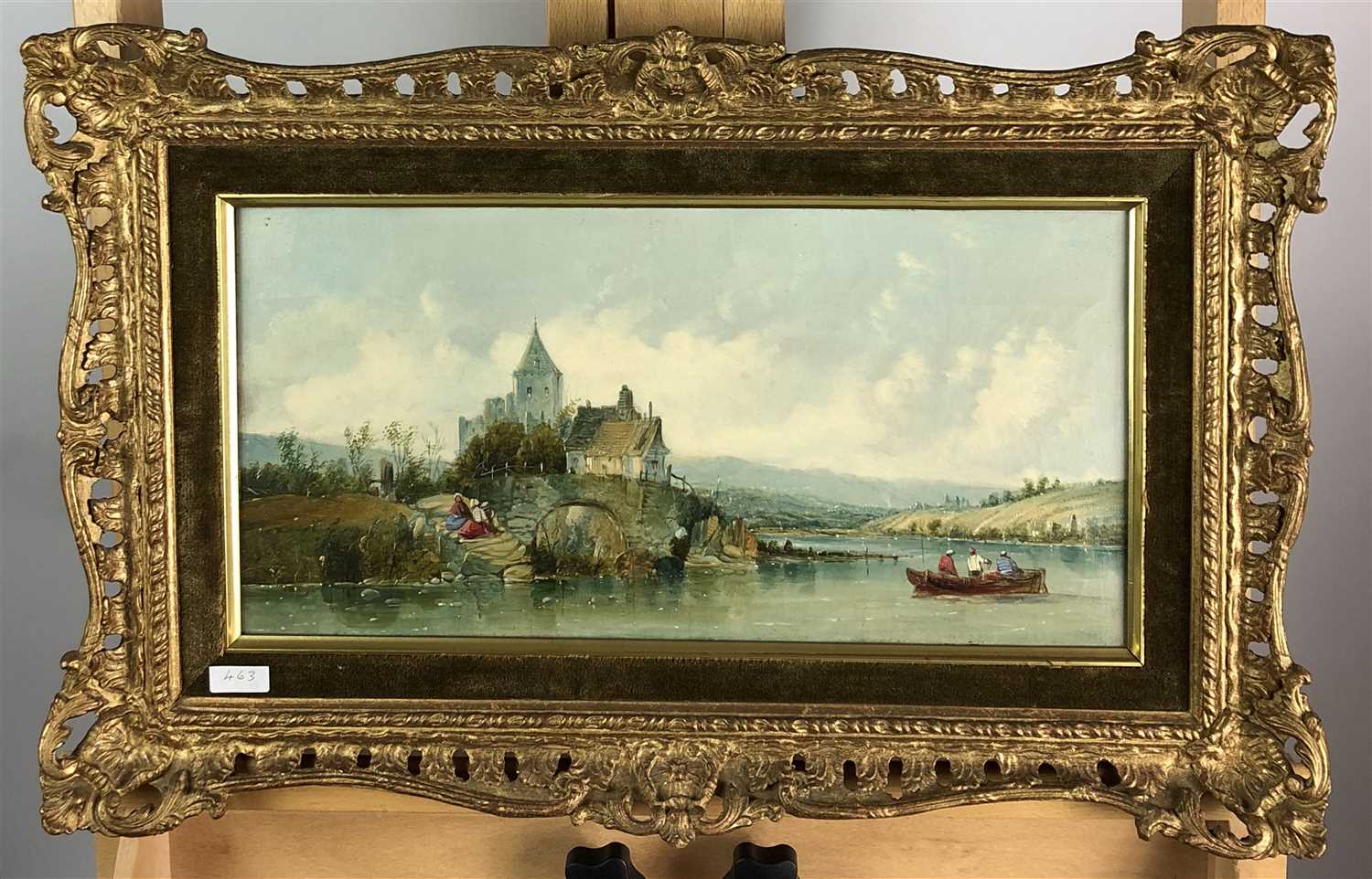 Lot 24 - River landscape