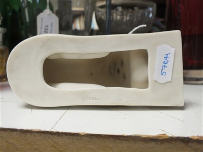 Lot 65 - Copeland Assyrian parian paperweight