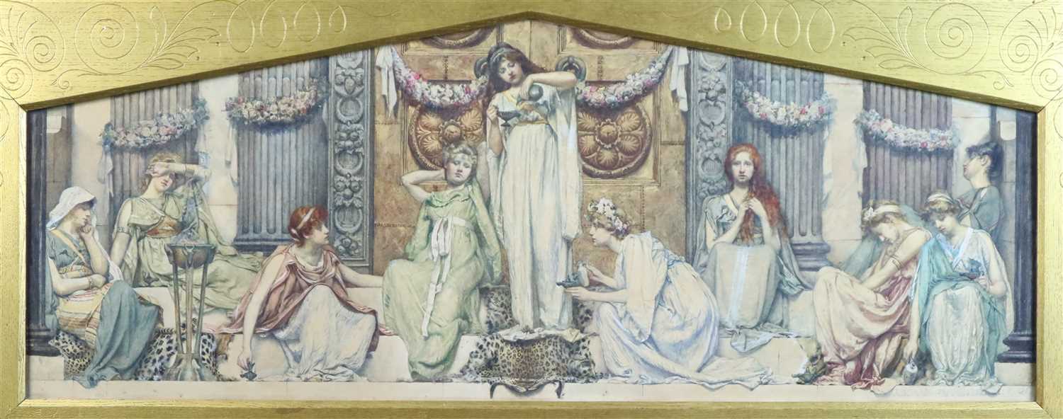 Lot 71 - Gertrude Demain Hammond (1862-1952), Etruscan Women