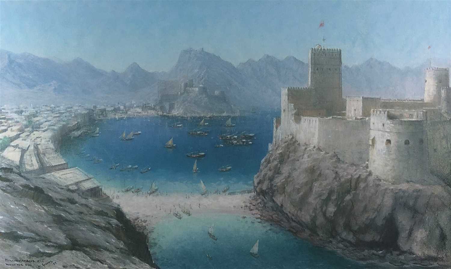 Lot 87 - John Michael Groves (1937-2019), Muscat Harbour