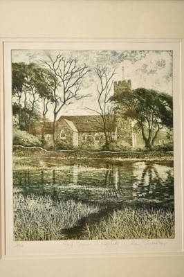 Lot 195 - Gillian Stroudley (British 20th Century) Pair of Etchings