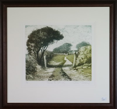 Lot 195 - Gillian Stroudley (British 20th Century) Pair of Etchings