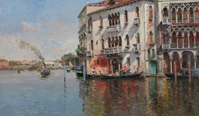 Lot 99 - Jose Luis Checa Galindo (Spanish b.1950) Venetia