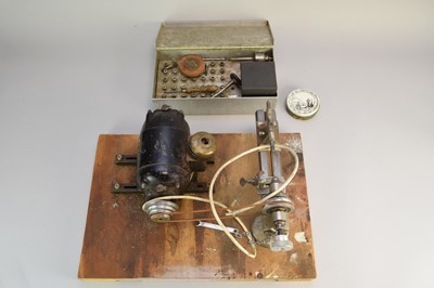 Lot 60 - A Boley watch-maker's lathe