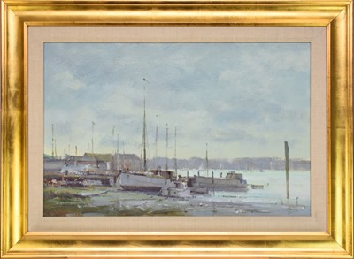Lot 128 - Matthew Alexander (b.1953) Low Tide Near Itchenor, Sussex
