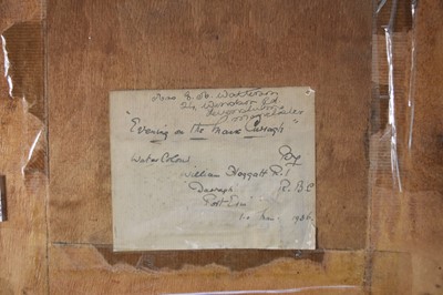 Lot 475 - William Hoggatt (British 1880-1961) Two Watercolours