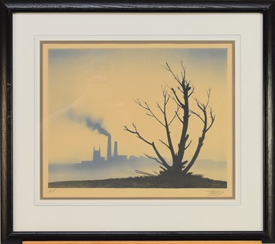 Lot 10 - Trevor Grimshaw (British 1947-2001) Open Space and Northern Townscape