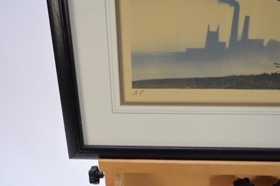 Lot 10 - Trevor Grimshaw (British 1947-2001) Open Space and Northern Townscape