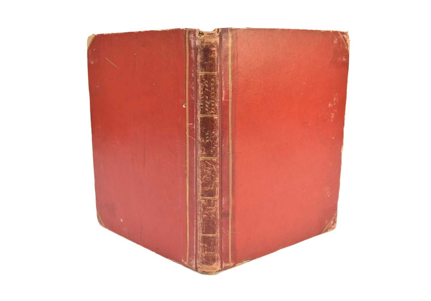 Lot 131 - PENINSULAR WAR MANUSCRIPT, April 1809 - March 1810