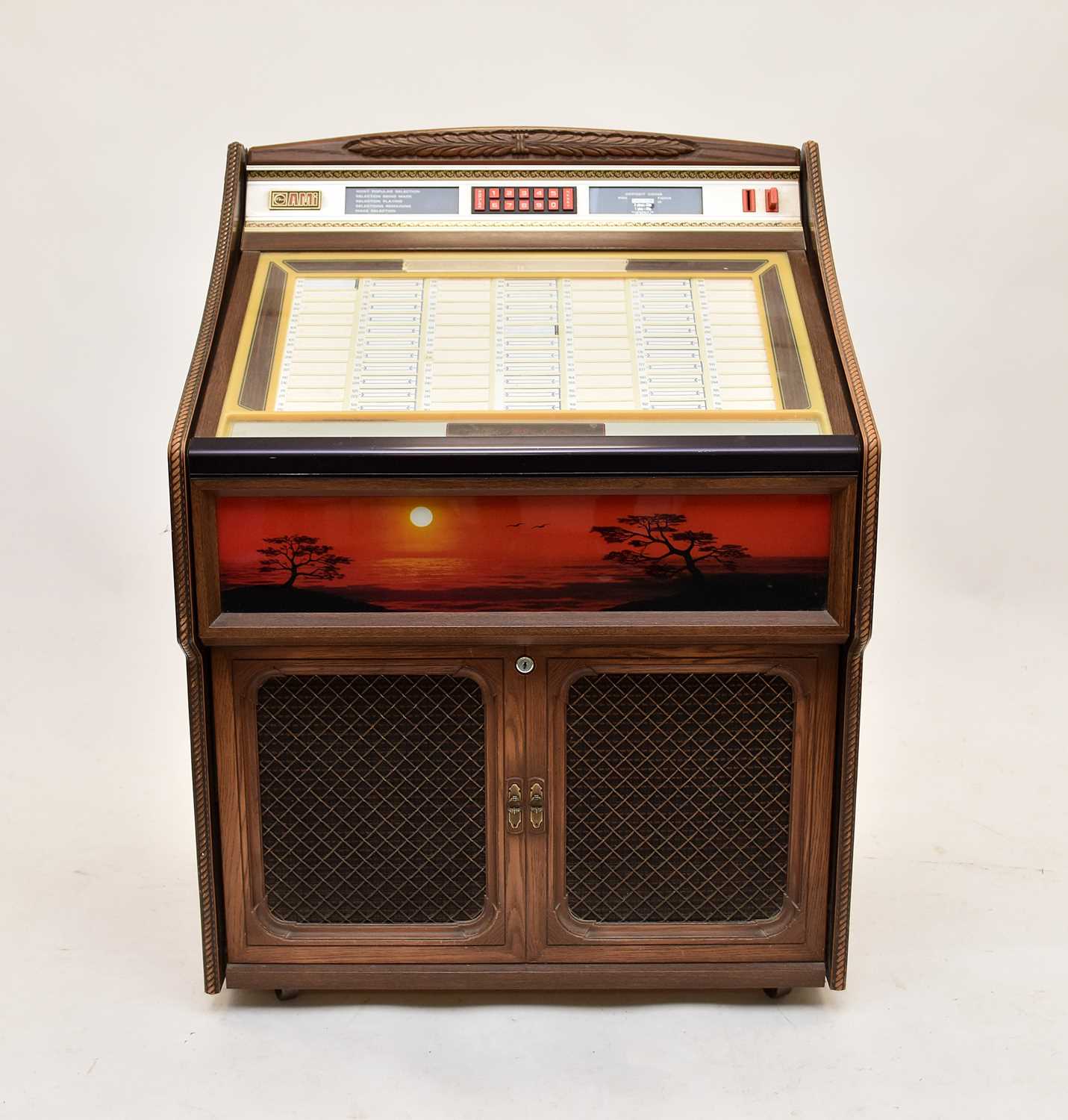 Lot 504 - A vintage Rowe AMi jukebox
