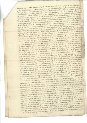 Lot 24 - A group of eighteenth-century documents pertaining to Captain Hugh Bromedge (1714-1792)