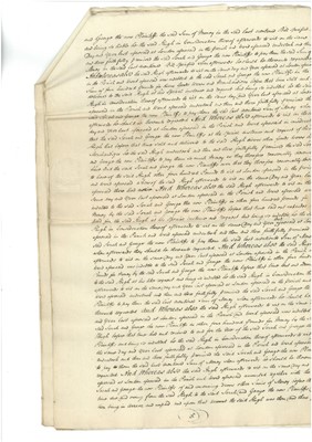 Lot 24 - A group of eighteenth-century documents pertaining to Captain Hugh Bromedge (1714-1792)