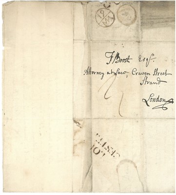 Lot 24 - A group of eighteenth-century documents pertaining to Captain Hugh Bromedge (1714-1792)