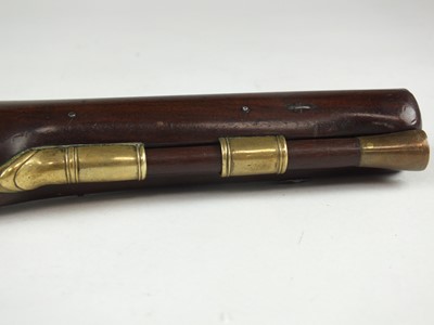 Lot 40 - A cased pair of English duelling pistols by Joseph Gulley, London