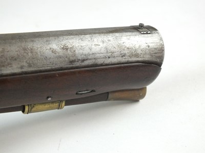 Lot 40 - A cased pair of English duelling pistols by Joseph Gulley, London