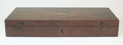 Lot 40 - A cased pair of English duelling pistols by Joseph Gulley, London