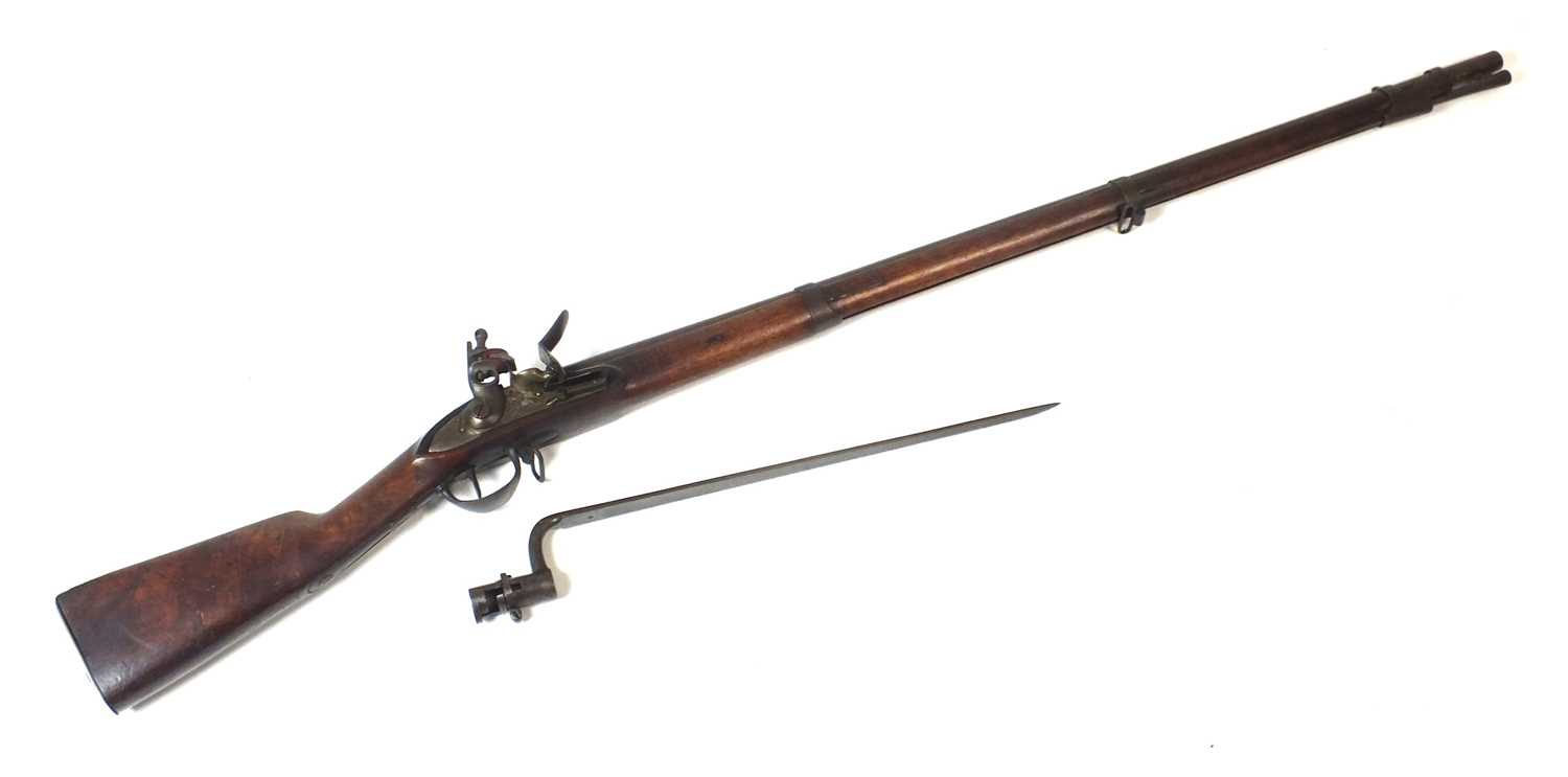 Lot 38 - French Charleville M1777 flintlock musket
