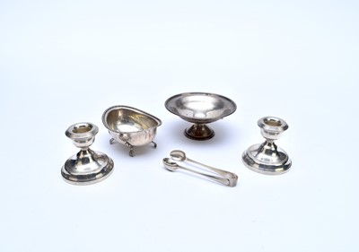 Lot 37 - A small collection of silver