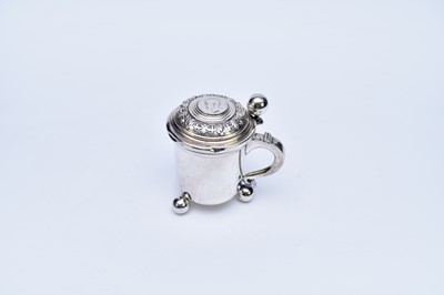 Lot 36 - A Swedish silver tankard