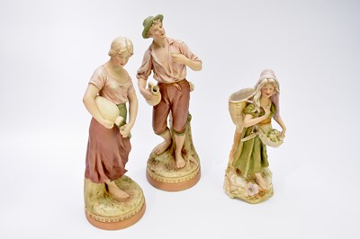 Lot 470 - Three Royal Dux figures