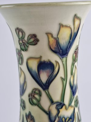 Lot Moorcroft 'Monkshood' vase designed by Philip Gibson