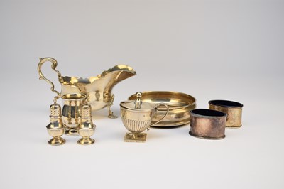 Lot 8 - A small collection of silver