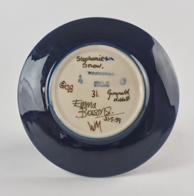 Lot A small Moorcroft 'Trout' plate