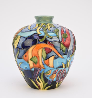 Lot 208 - Moorcroft 'Martinique' vase designed by Jeanne McDougall, dated 1998