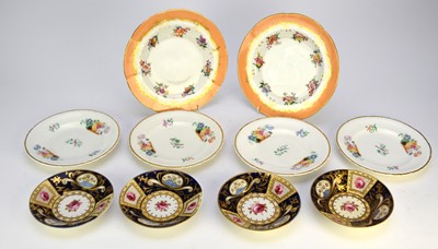 Lot 42 - English ceramics including Samuel Alcock, Swansea, Coalport