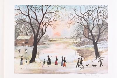 Lot 682 - Helen Bradley (1900-1979) Large Collection of Winter Themed Prints