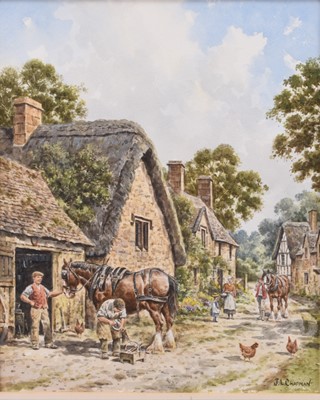 Lot 250 - John L Chapman (b.1946) Rural and Street Scenes