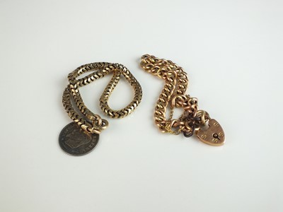 Lot 241 - Two small bracelets