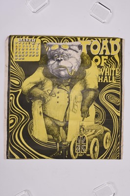 Lot 100 - Brighton Scene, 1960's - a collection of psychedelic posters to include Oz Magazine posters (qty)