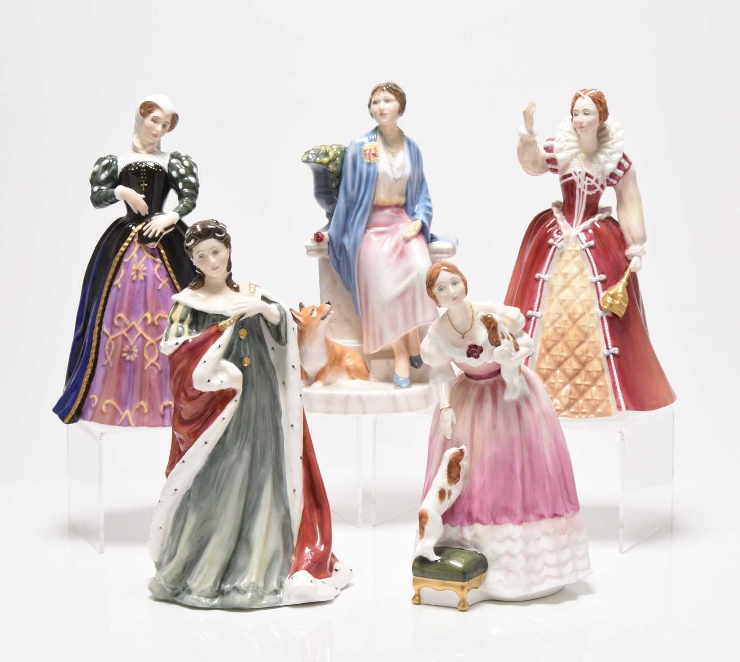 Lot 204 - A set of Royal Doulton limited edition