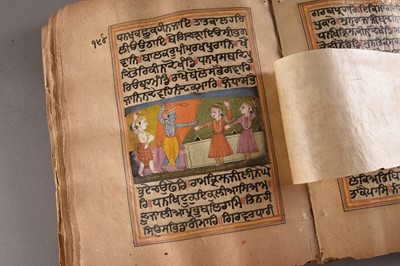 Lot 222 - A Hindu illustrated manuscript written in Gurmukhi script