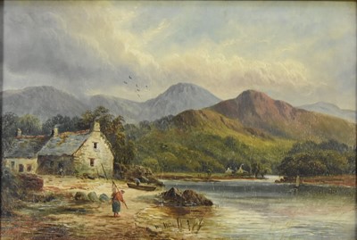 Lot 388 - M.M. Jacobi (19th Century) Two North Wales Landscapes