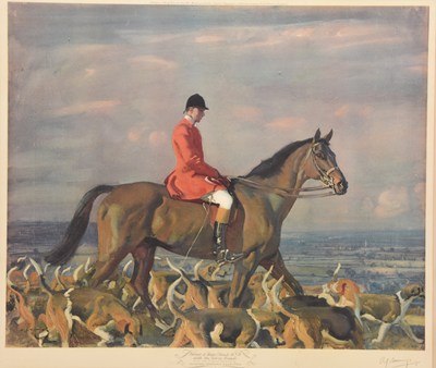 Lot 174 - Sir Alfred Munnings RA (1878-1959) Four Prints