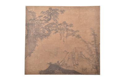 Lot Ma Lin (Chinese c.1180-c.1256) landscape with figures