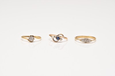 Lot 173 - Three rings