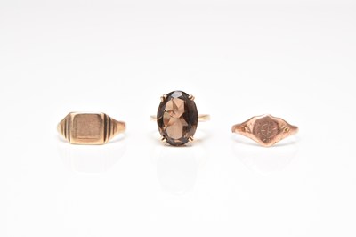 Lot 182 - Three rings