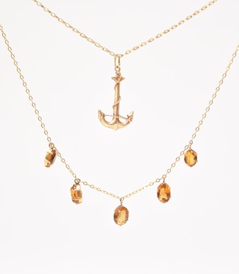 Lot 241 - Two necklaces