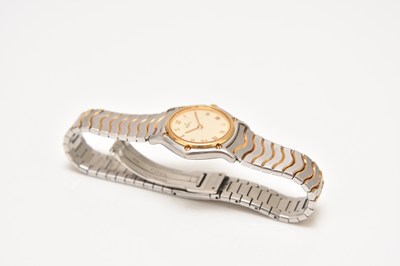 Lot 345 - Ebel: A lady's bi-metal Sport Classique bracelet watch