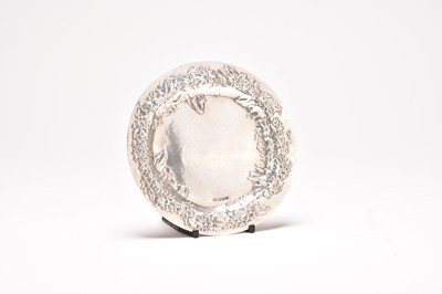 Lot 62 - A small silver plate