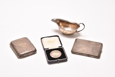 Lot 26 - A small collection of silver