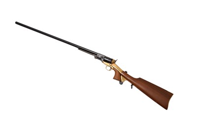 Lot 199 - Pietta (Italy) replica model of a .44 Colt-style revolving rifle